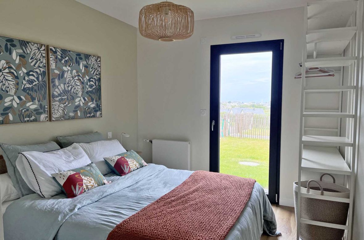 chambre 2 ouvrant sur jardin