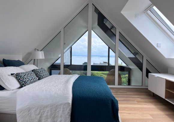The suite room with sea view.