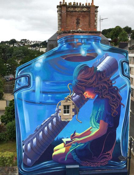 la plus belle fresque de Morlaix