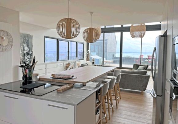 An inviting living room