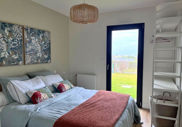 Bedroom 1, garden view